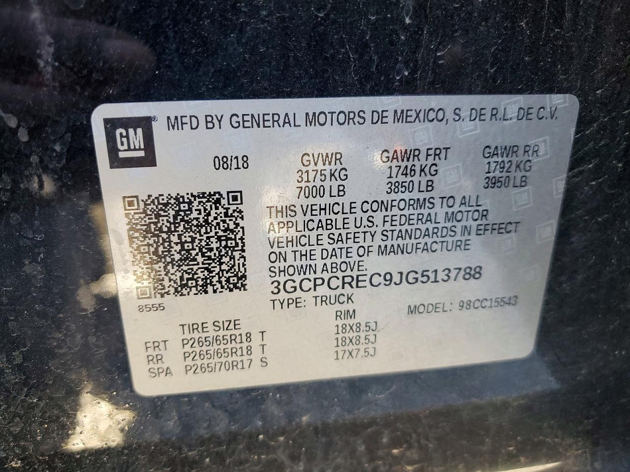 2018 CHEVROLET SILVERADO C1500 LT photo 13