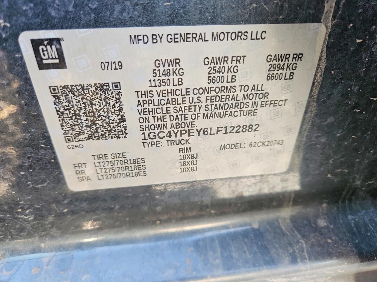 2020 CHEVROLET SILVERADO K2500 HEAVY DUTY LTZ photo 12