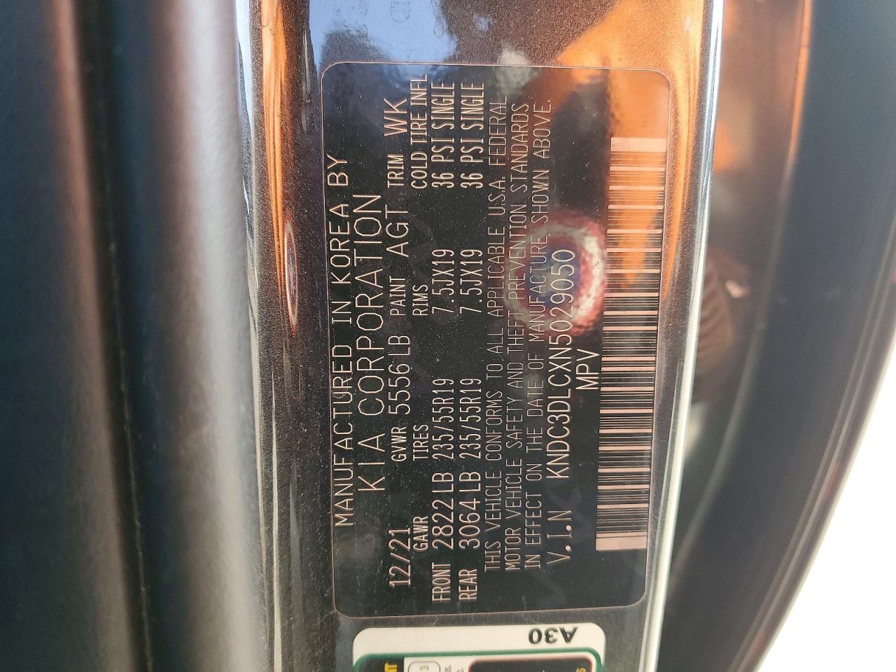 2022 KIA EV6 LIGHT photo 14