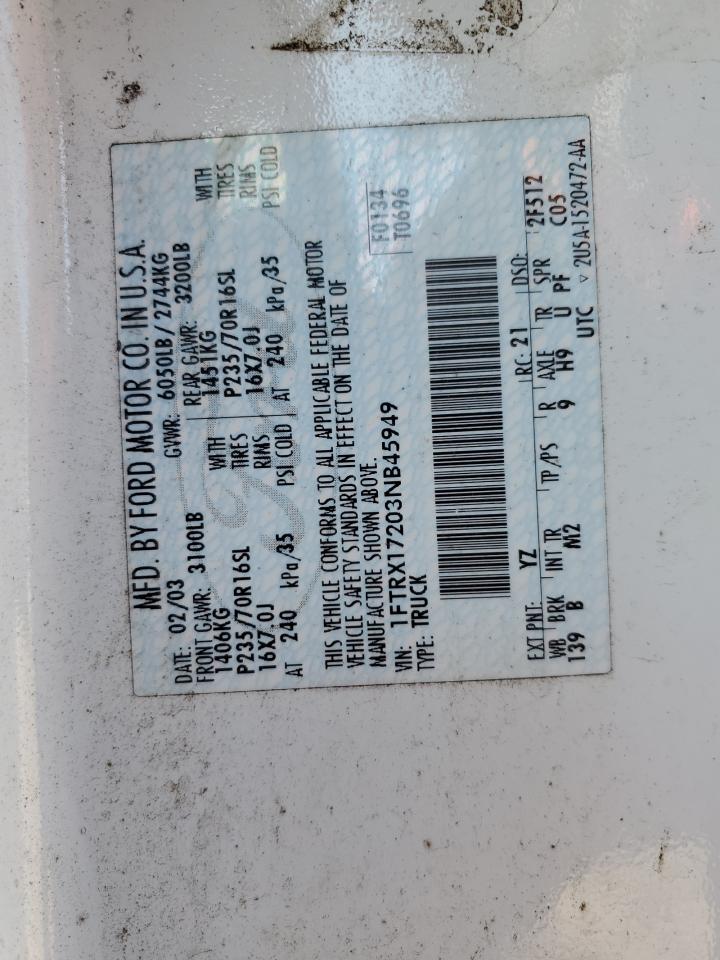 2003 FORD F150 photo 12