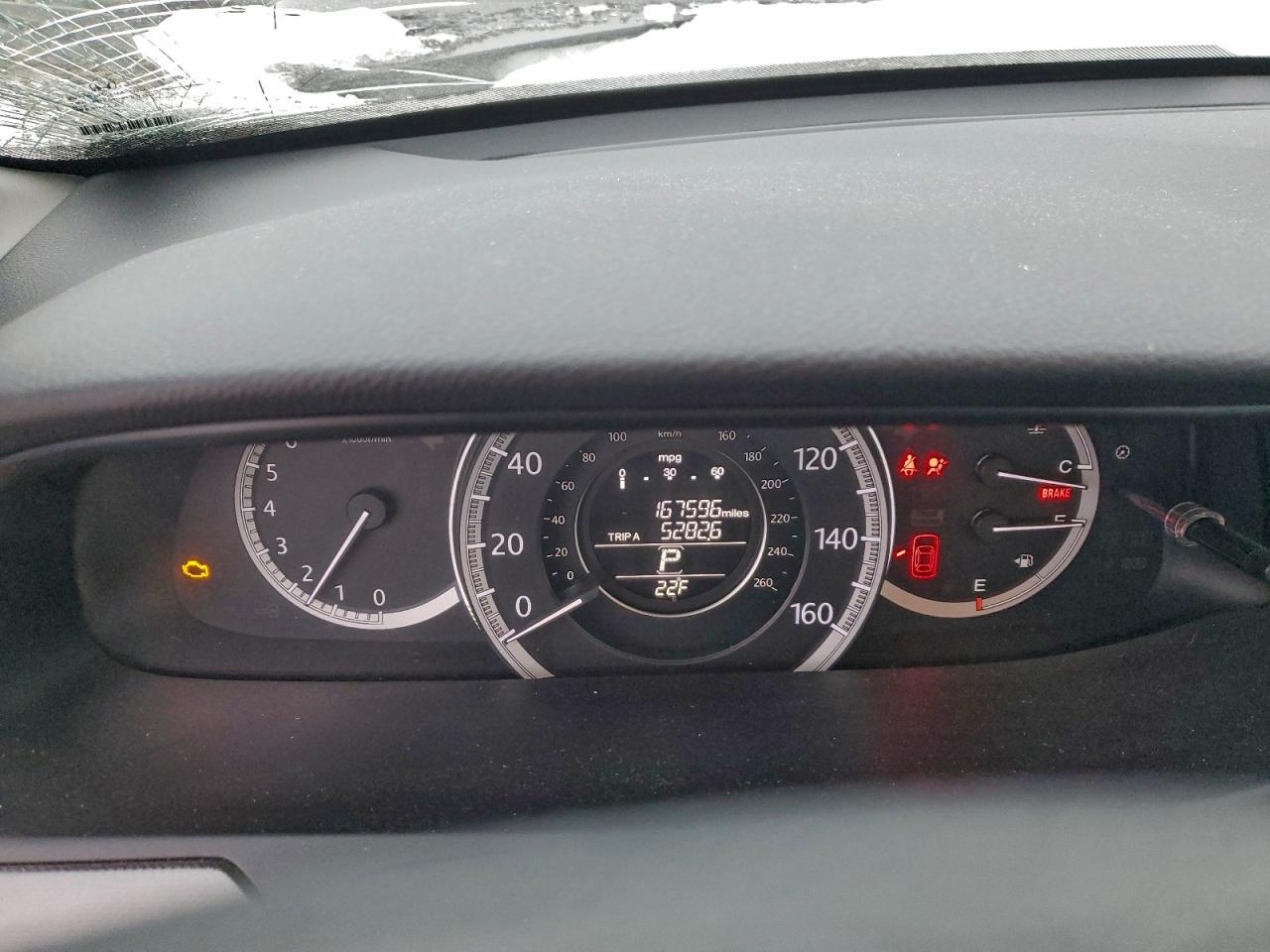 2014 HONDA ACCORD LX photo 9