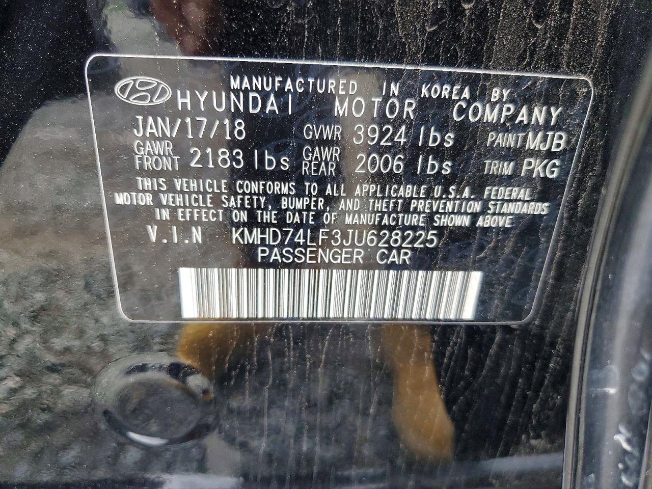 2018 HYUNDAI ELANTRA SE photo 13