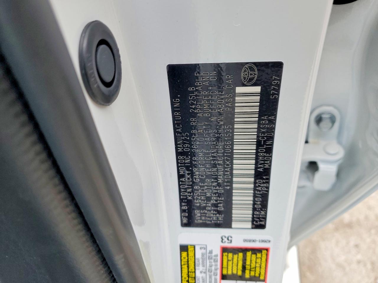 2026 TOYOTA CAMRY NIGHTSHADE photo 13