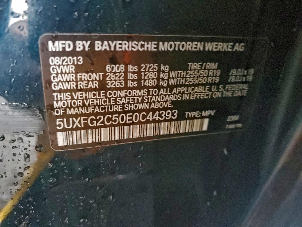 2014 BMW X6 XDRIVE35I photo 14