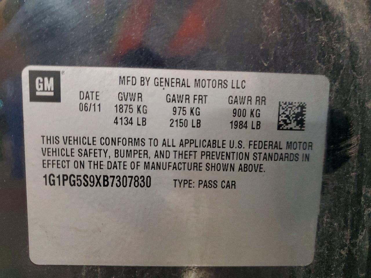 2011 CHEVROLET CRUZE LT photo 13