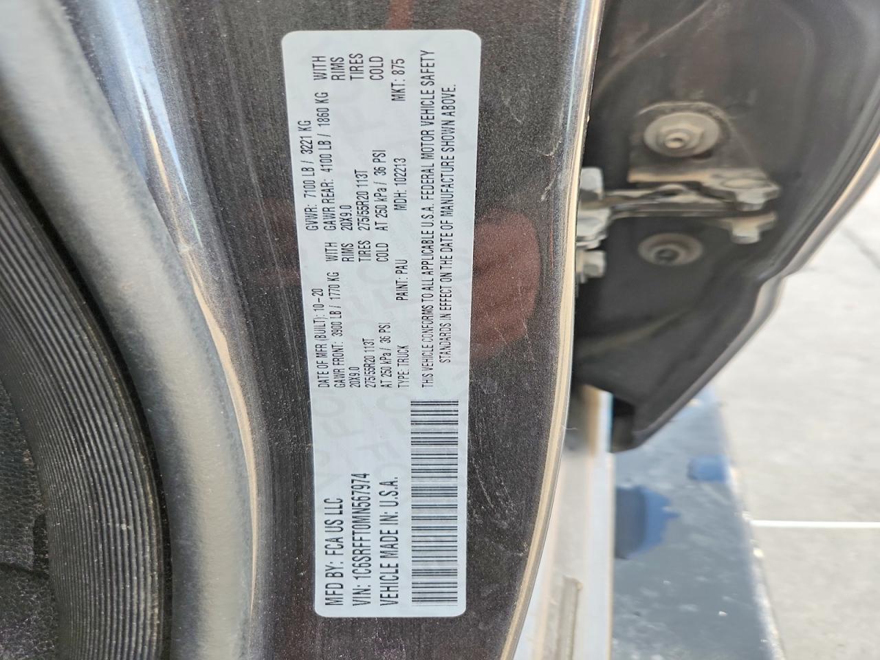 2021 RAM 1500 BIG HORN/LONE STAR photo 13