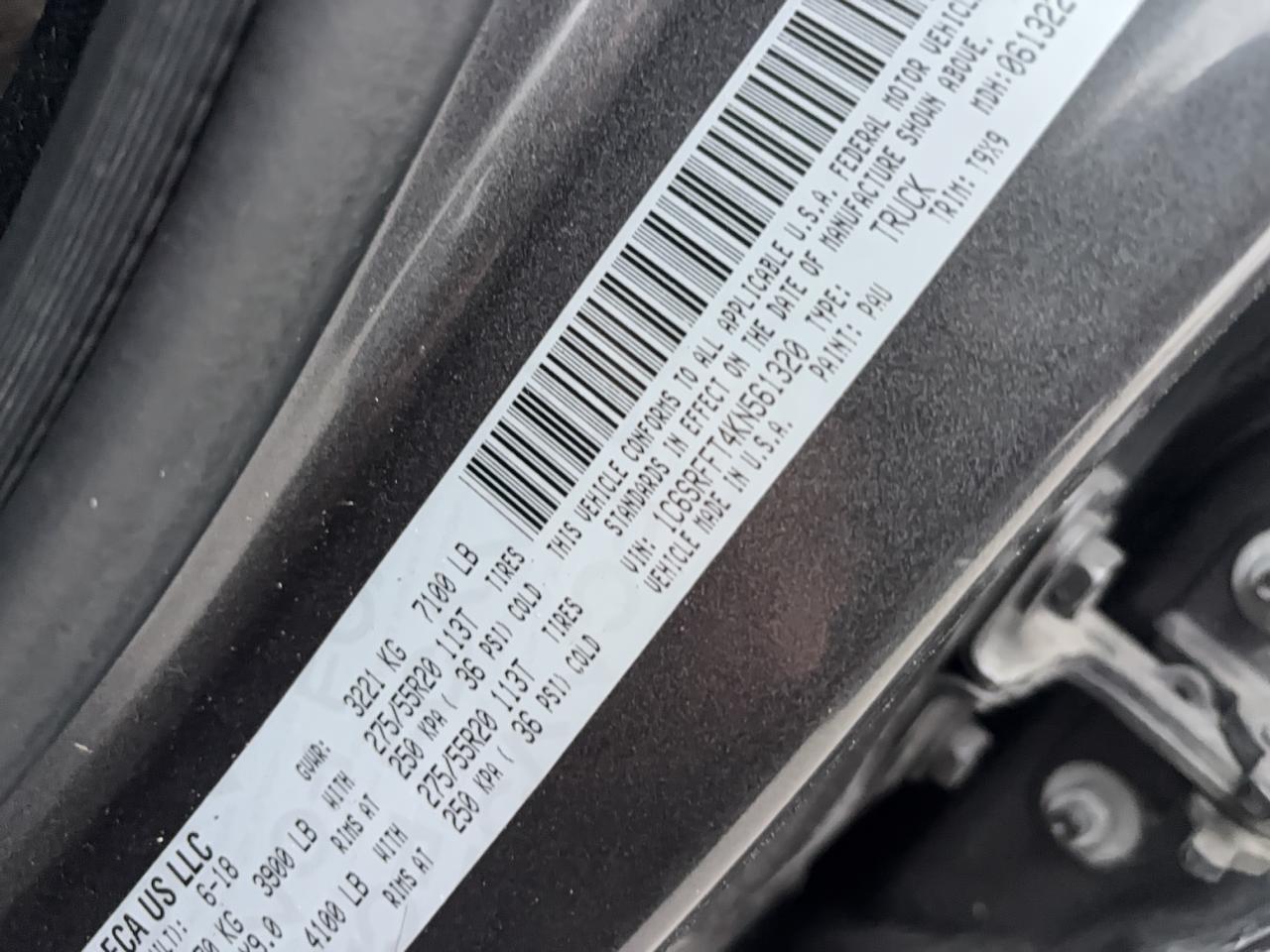 2019 RAM 1500 BIG HORN/LONE STAR photo 10