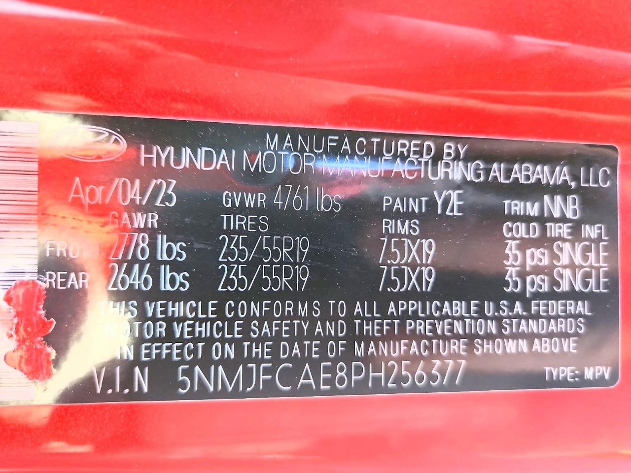 2023 HYUNDAI TUCSON SEL photo 14