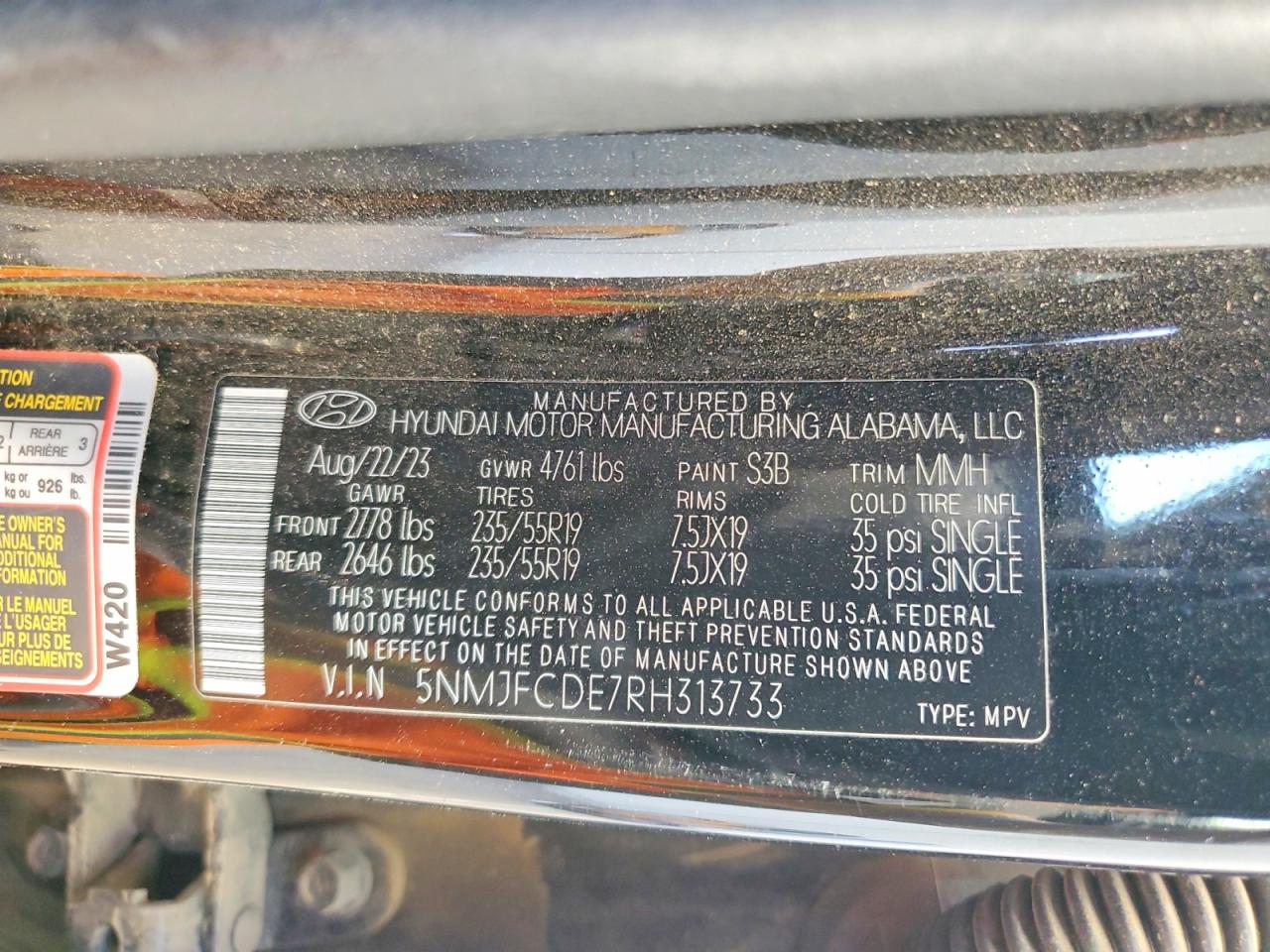 2024 HYUNDAI TUCSON SEL photo 13