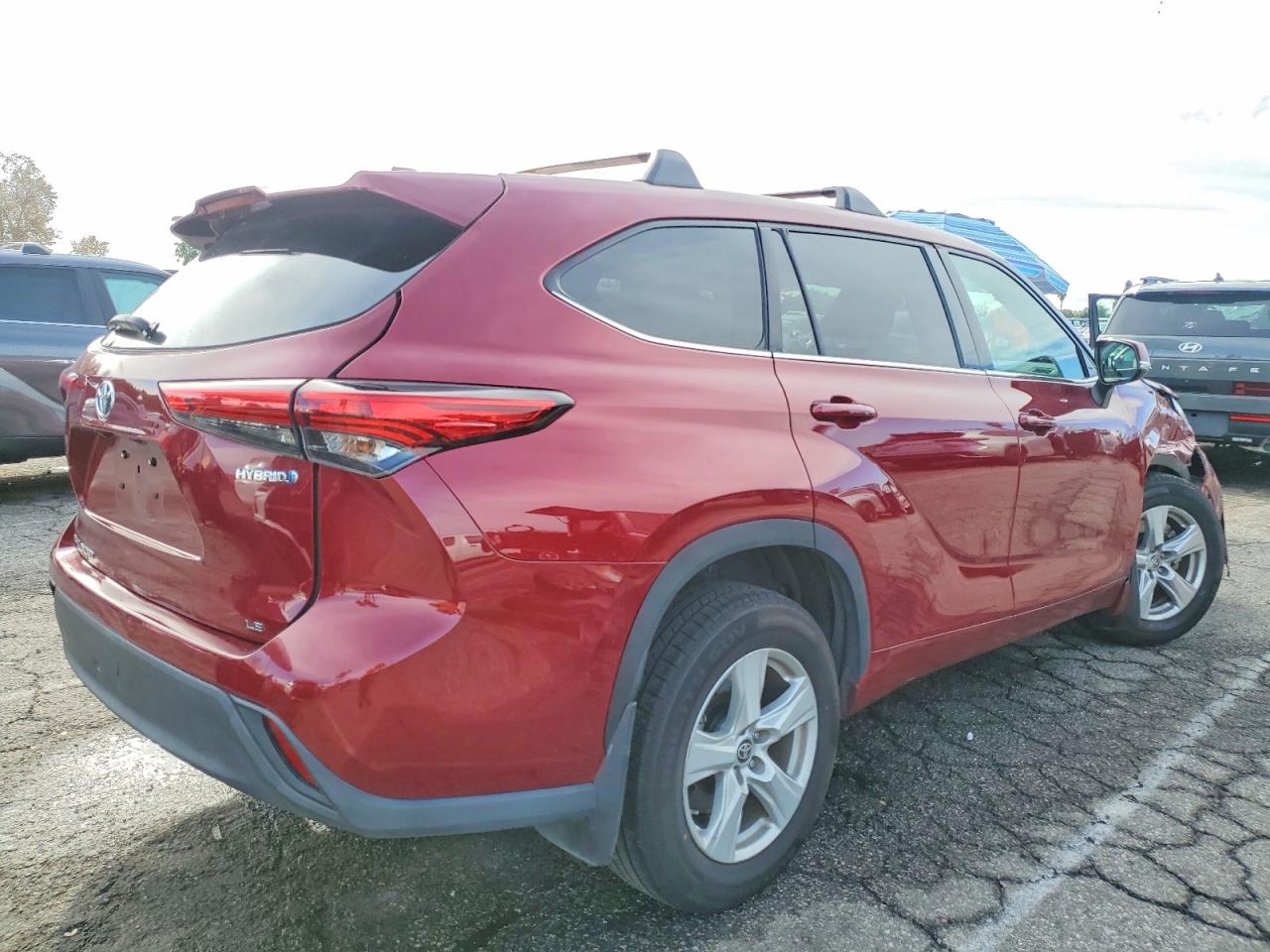2021 TOYOTA HIGHLANDER HYBRID LE photo 3