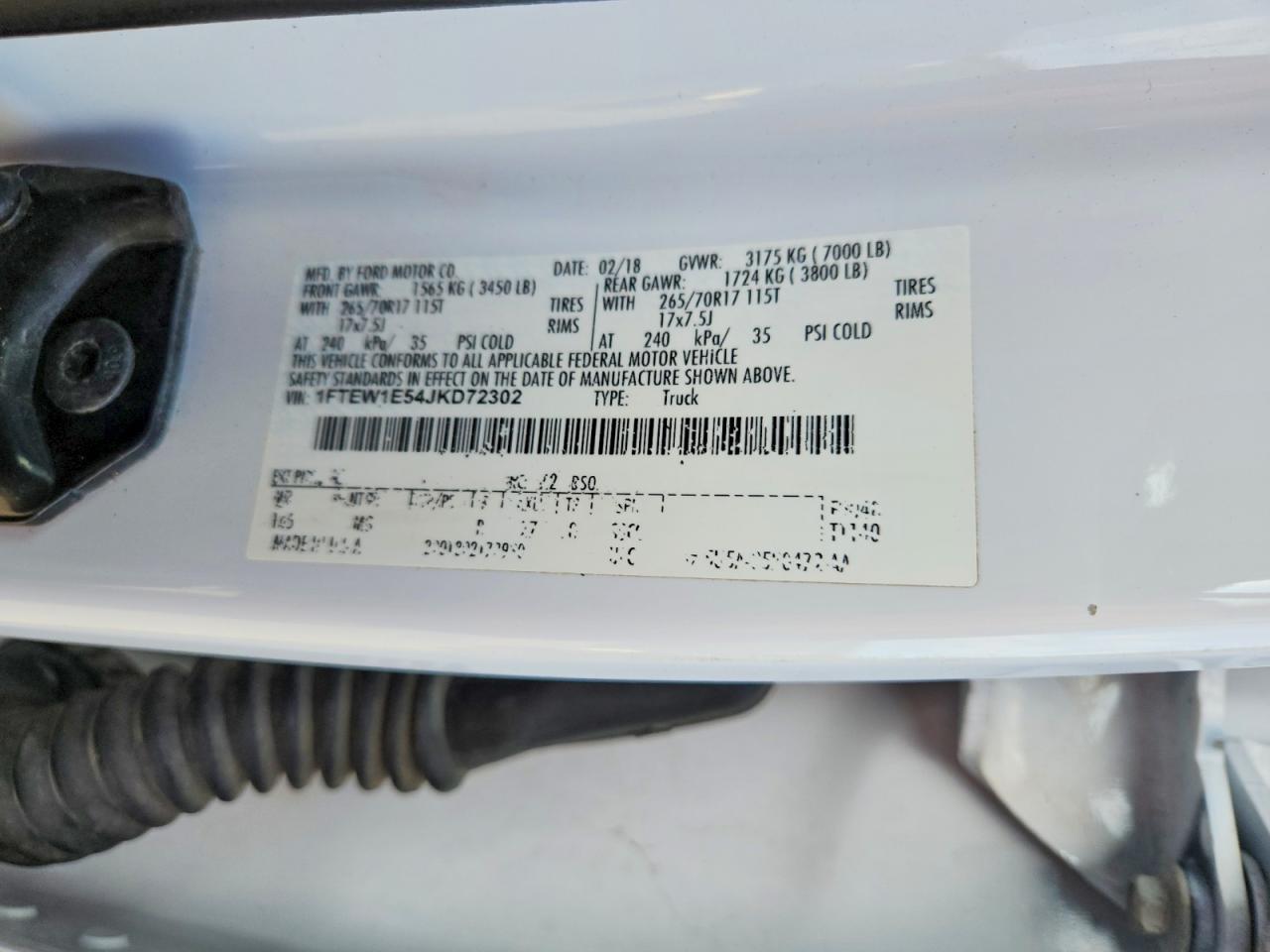 2018 FORD F150 SUPERCREW photo 12