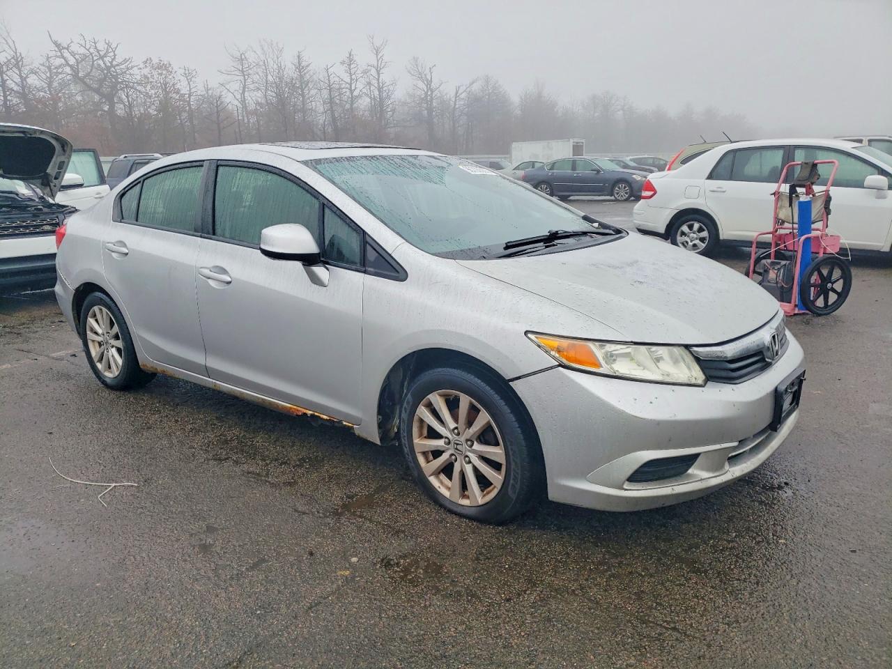 2012 HONDA CIVIC EX photo 4