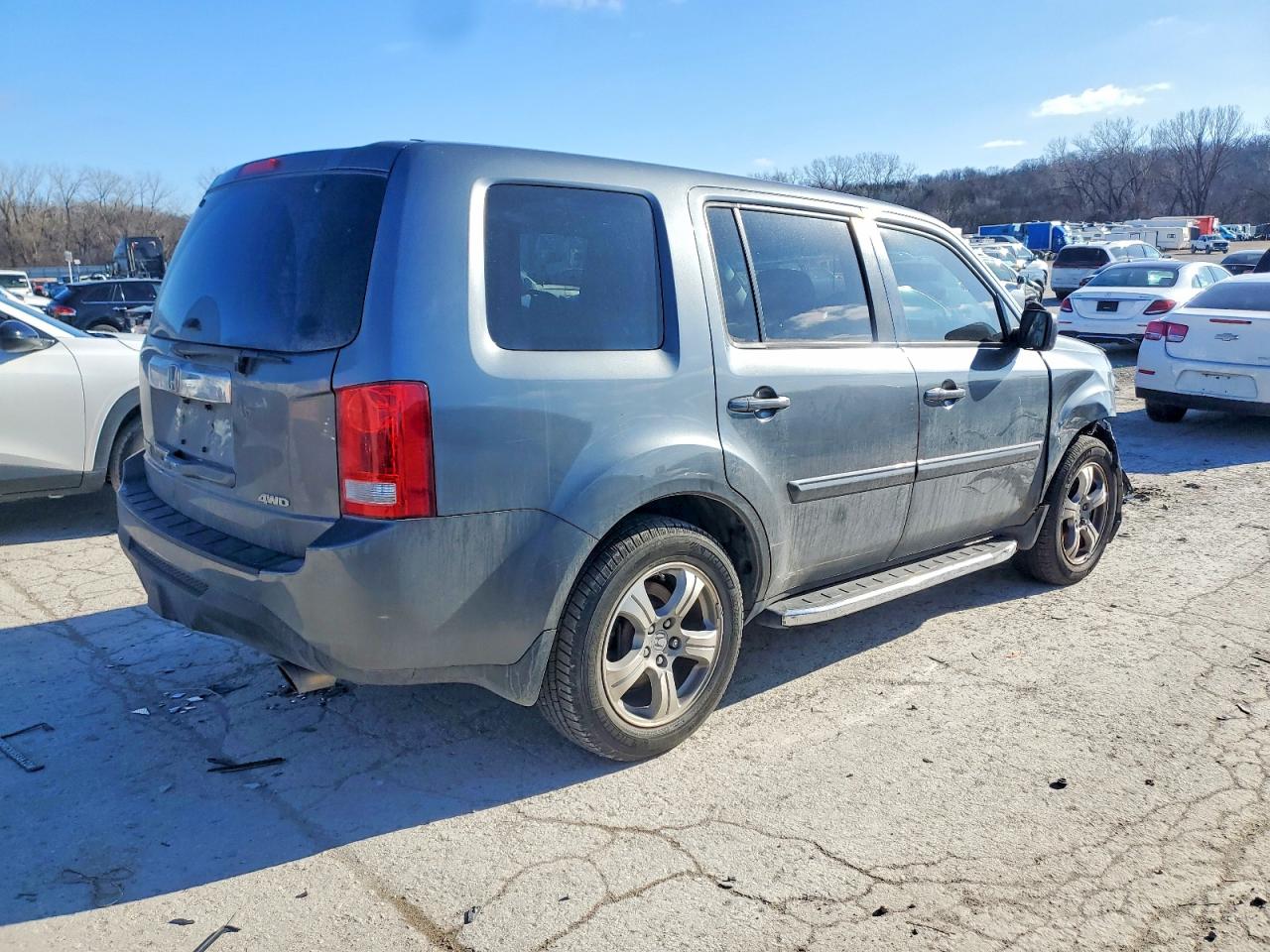 2012 HONDA PILOT EXL photo 3