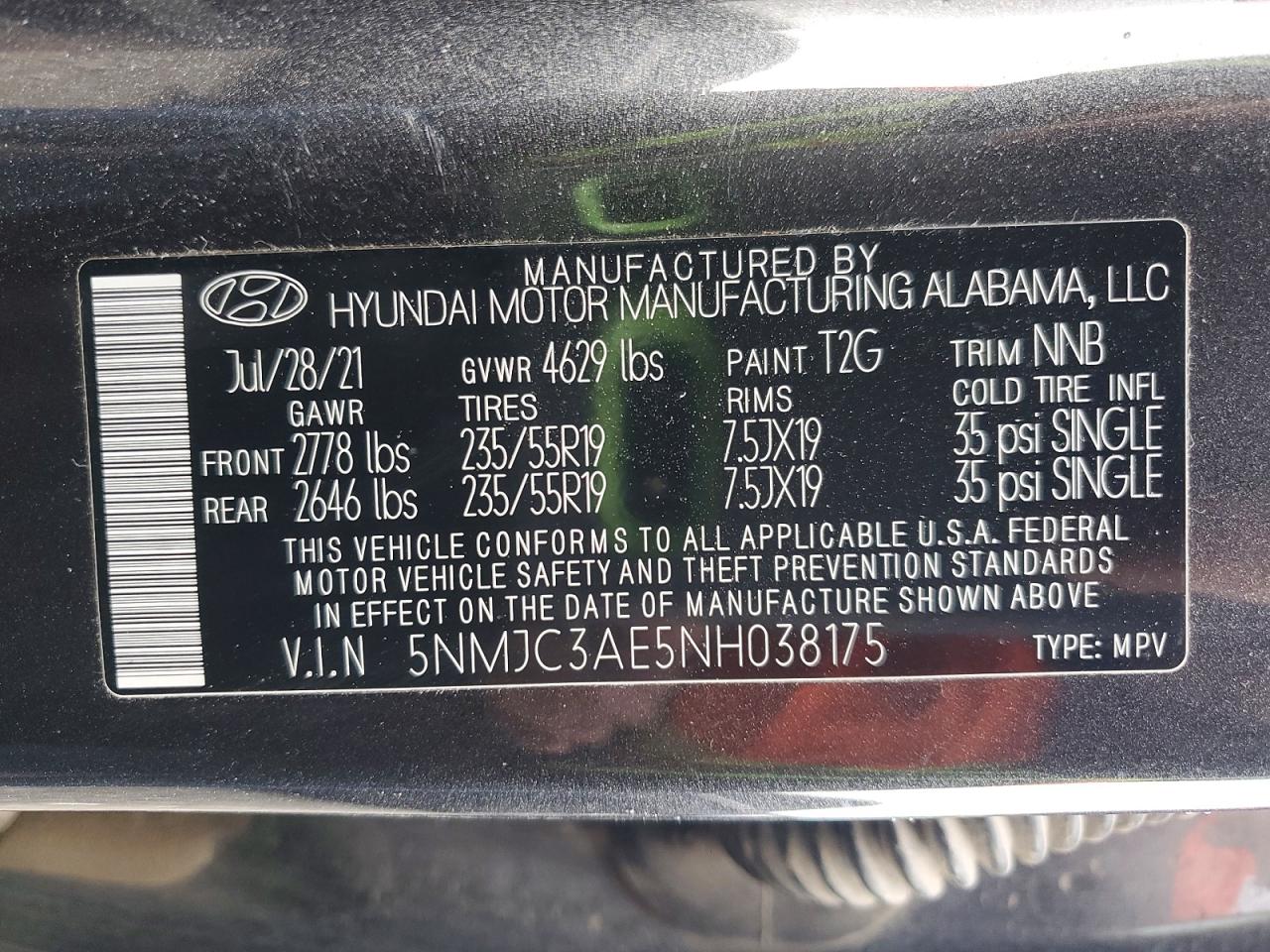 2022 HYUNDAI TUCSON SEL photo 14