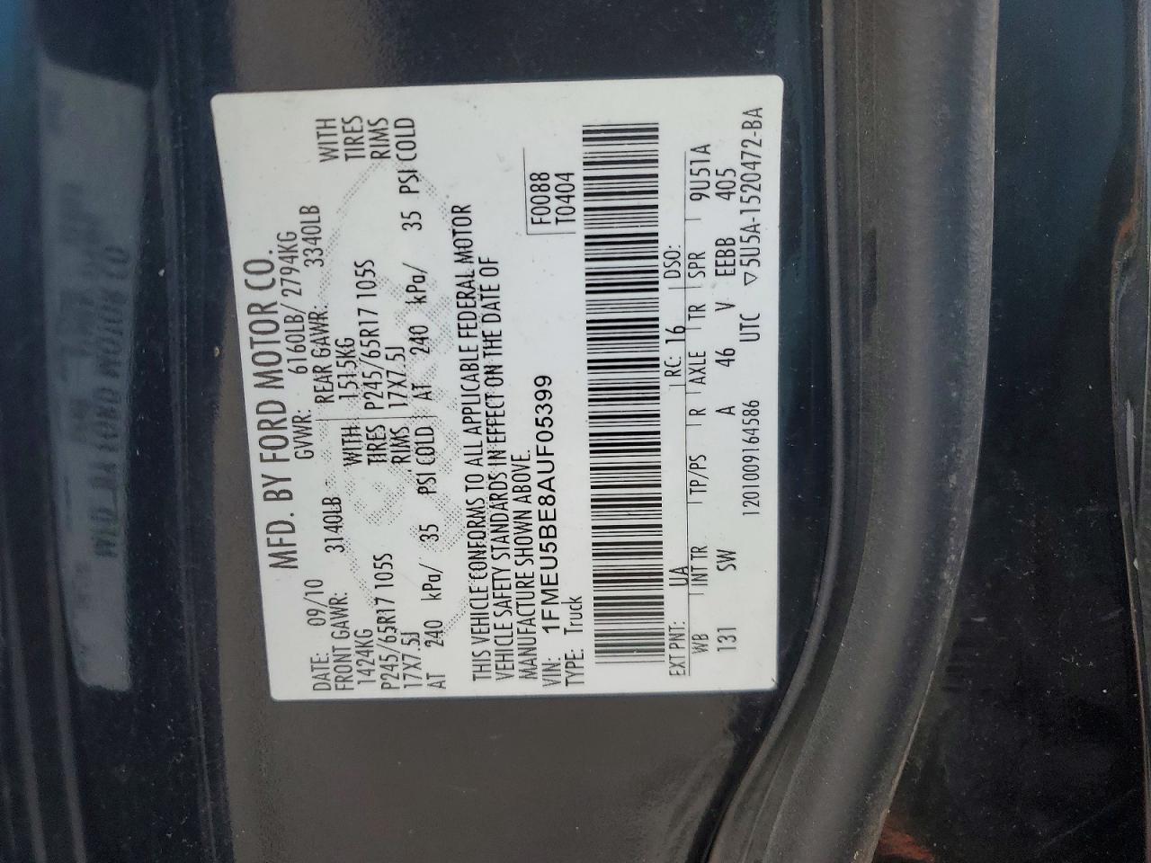 2007 FORD EXPLORER SPORT TRAC LIMITED photo 13