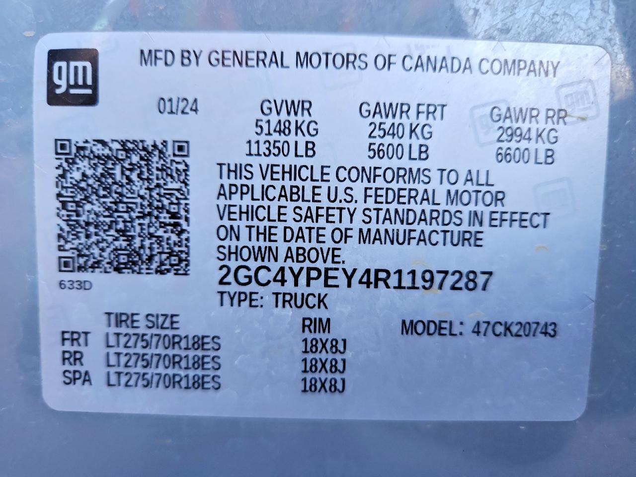 2024 CHEVROLET SILVERADO K2500 HEAVY DUTY LTZ photo 12