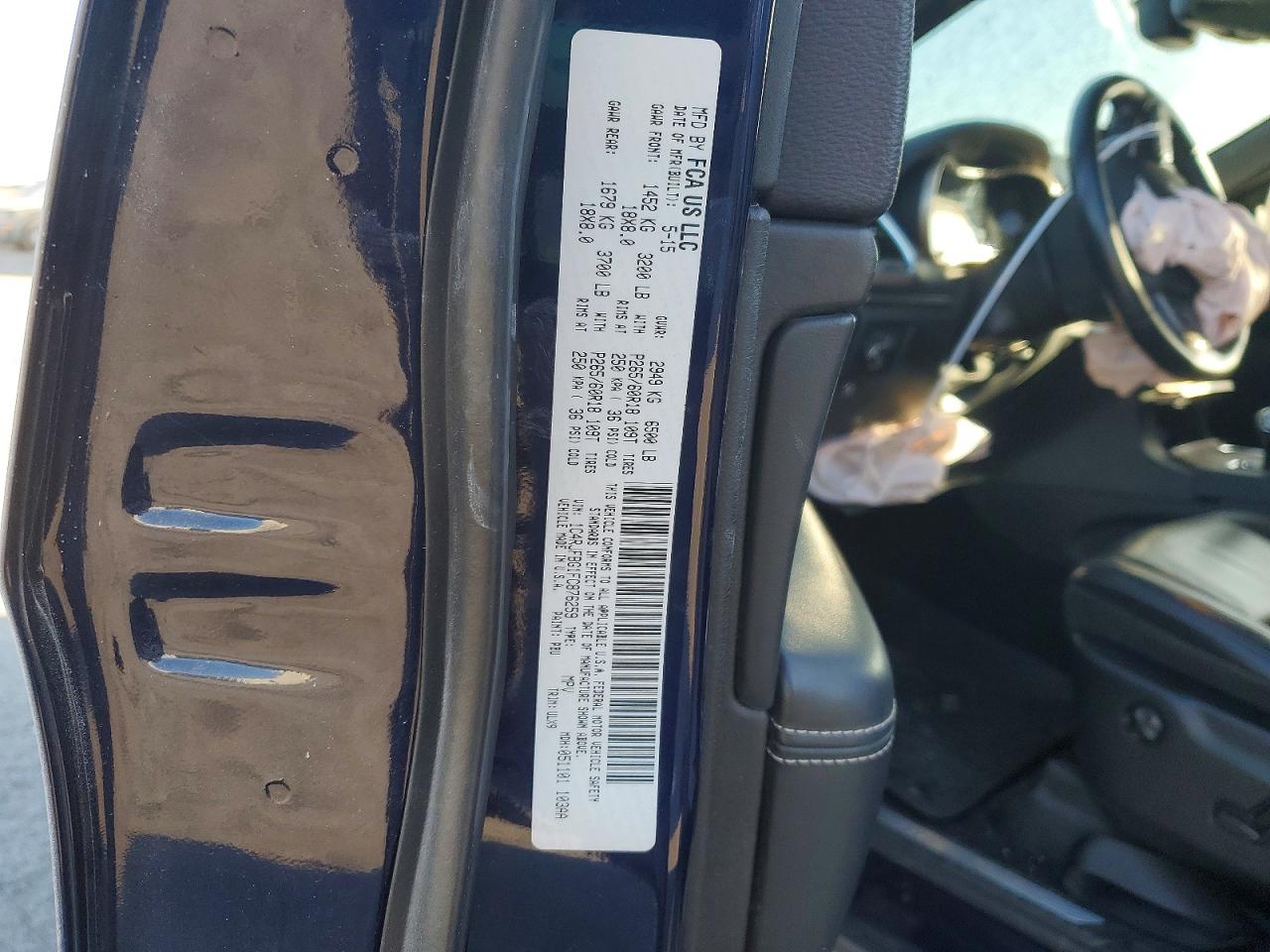 2015 JEEP GRAND CHEROKEE LIMITED photo 14