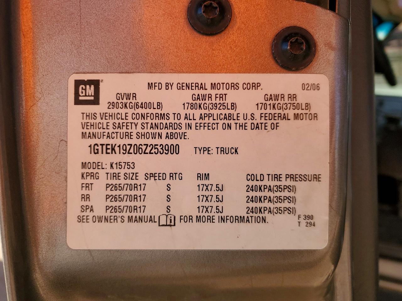 2006 GMC NEW SIERRA K1500 photo 12