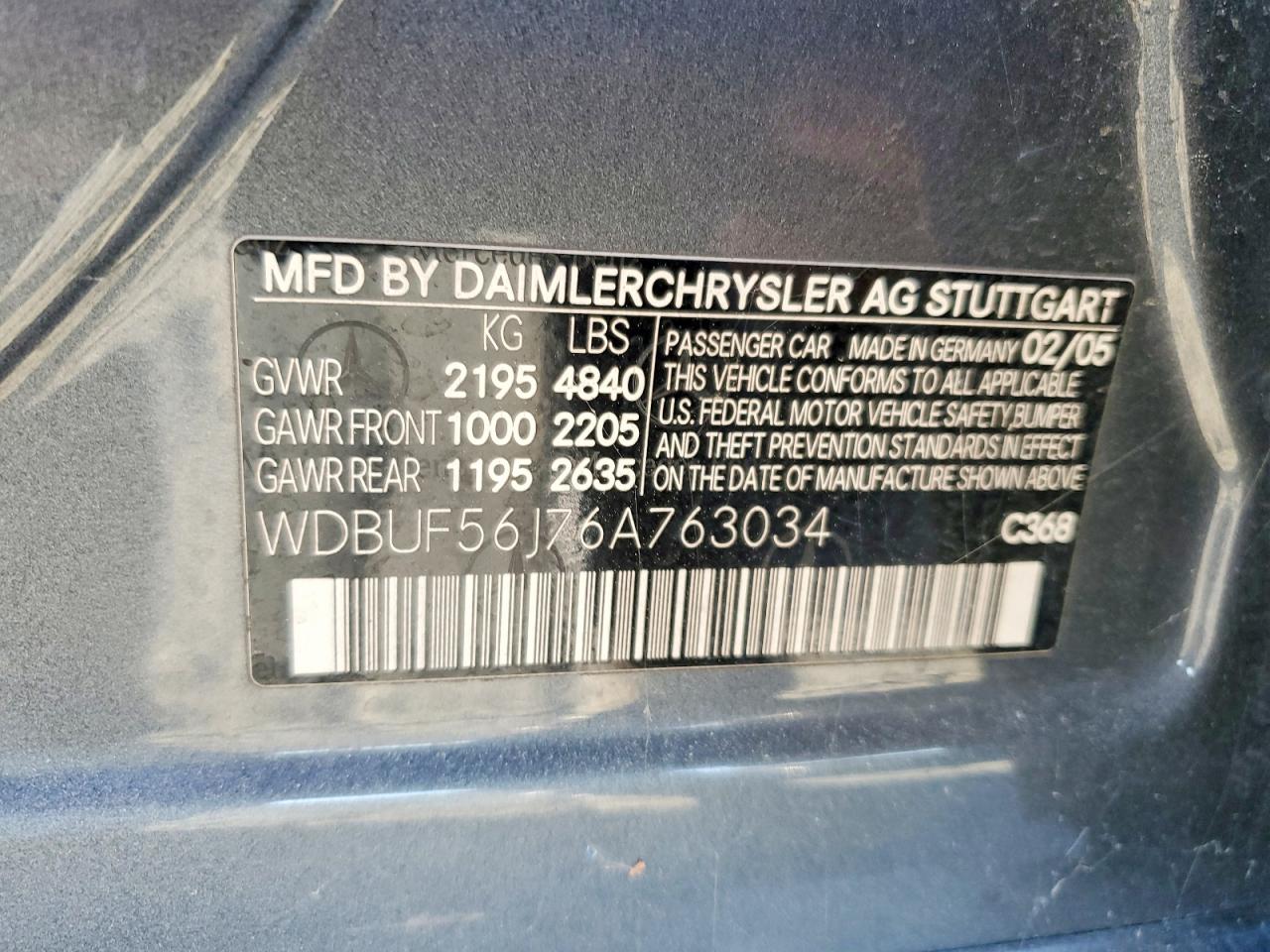 2006 MERCEDES-BENZ E 350 photo 12