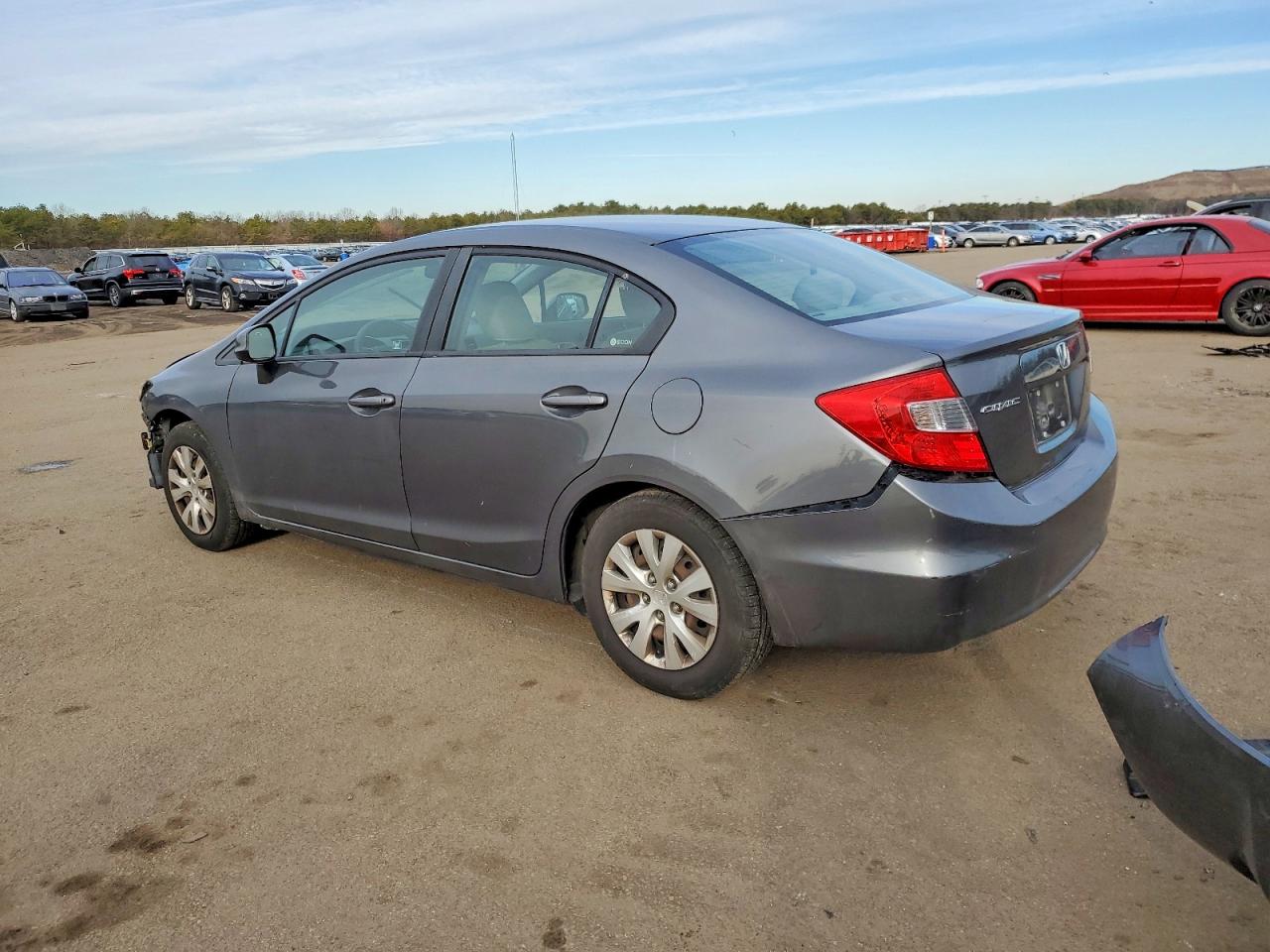 2012 HONDA CIVIC LX photo 2