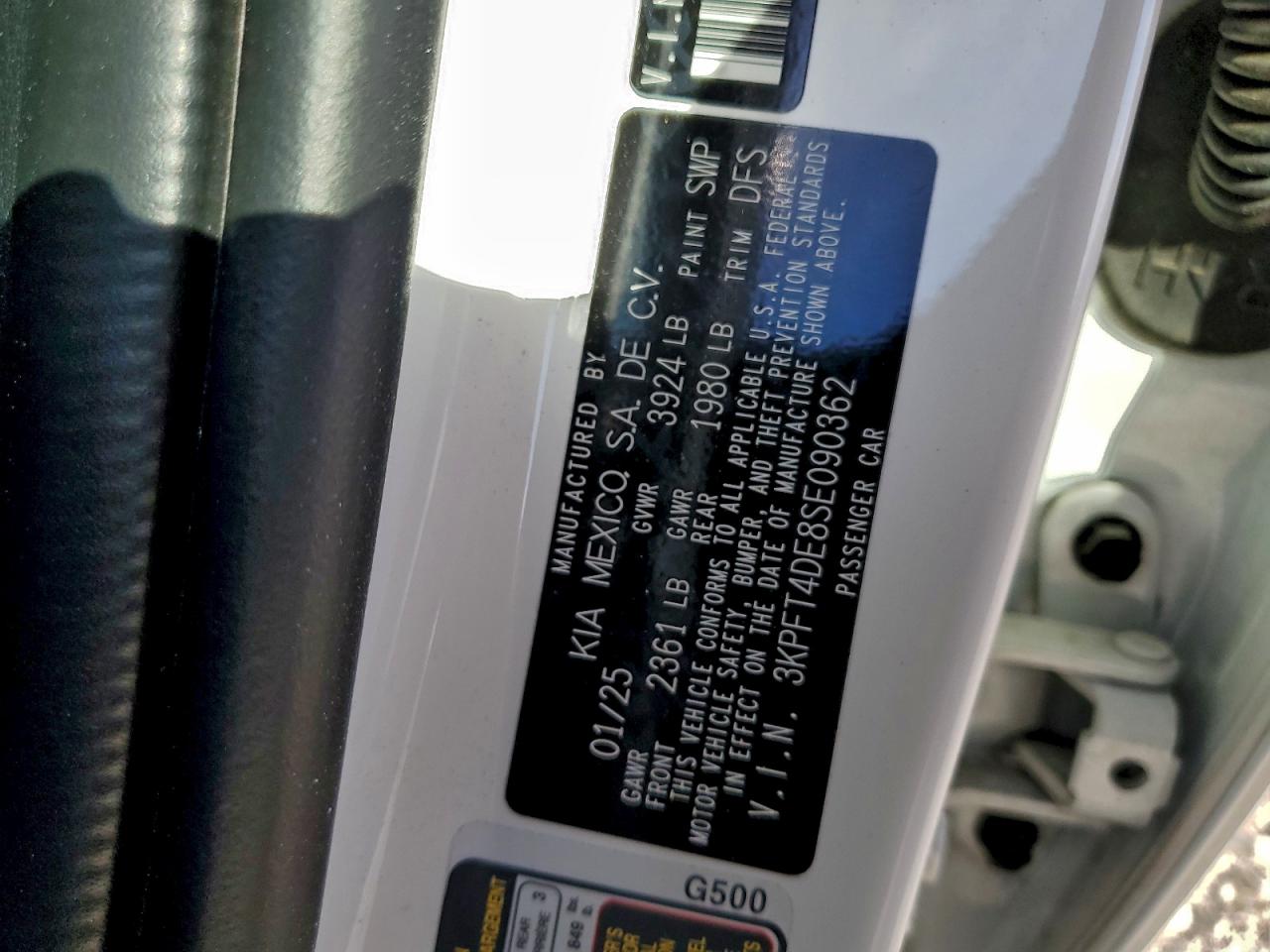 2025 KIA K4 LX photo 37