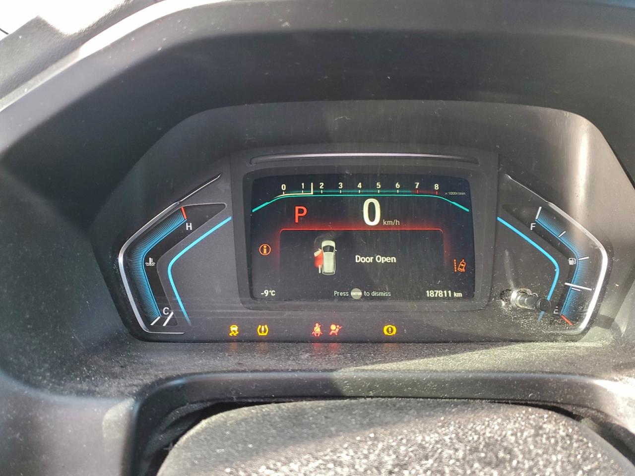 2019 HONDA ODYSSEY EXL photo 9