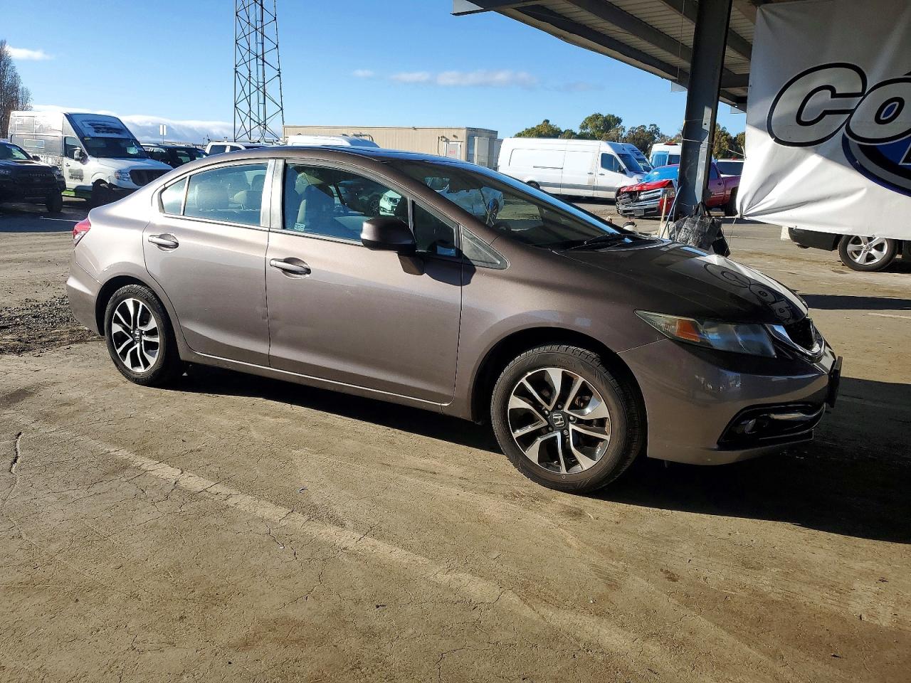 2013 HONDA CIVIC EXL photo 4