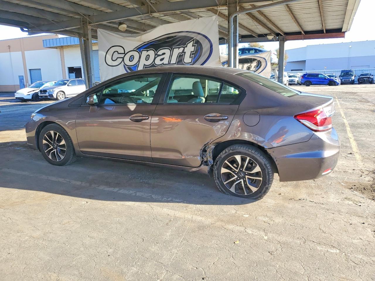 2013 HONDA CIVIC EXL photo 2