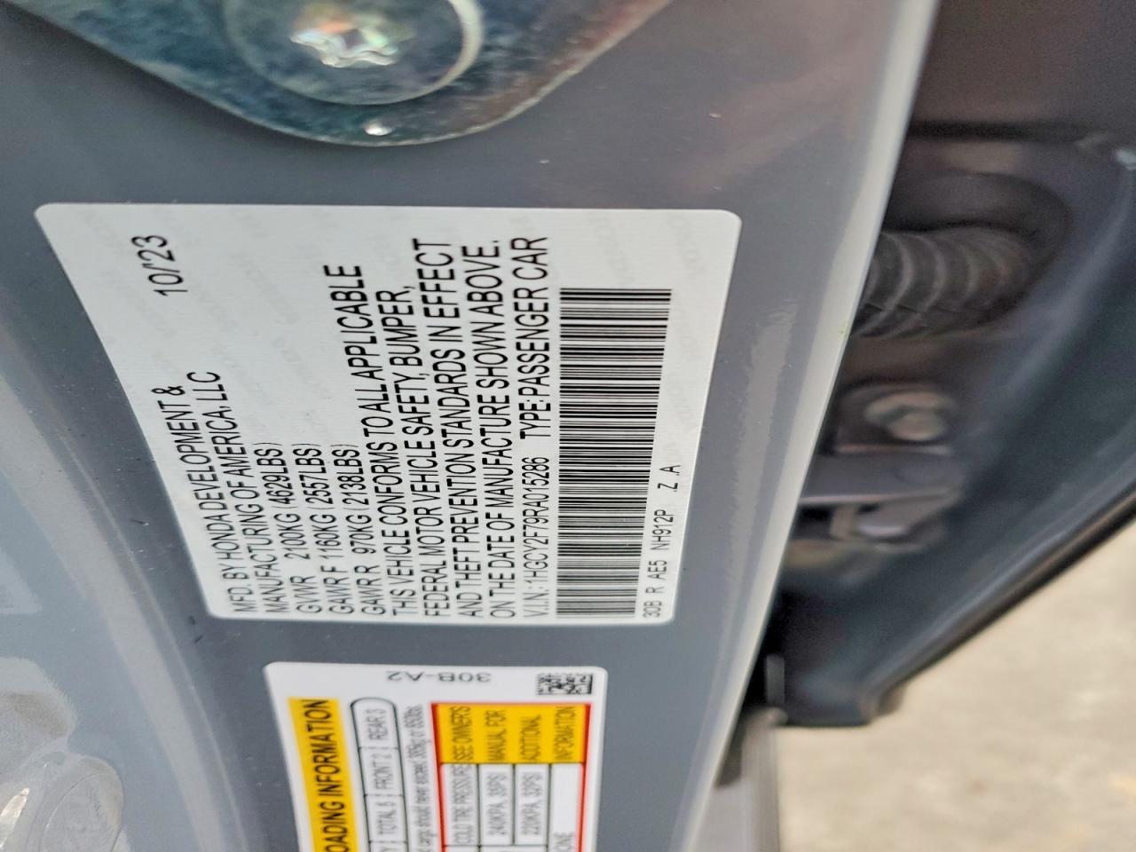 2024 HONDA ACCORD HYBRID SPORT-L photo 12