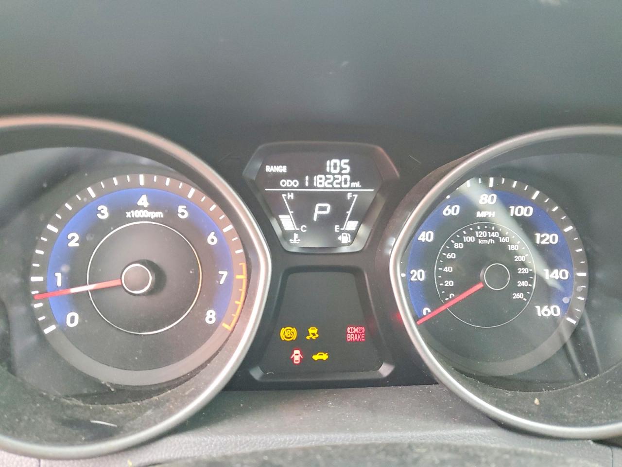 2013 HYUNDAI ELANTRA GLS photo 9