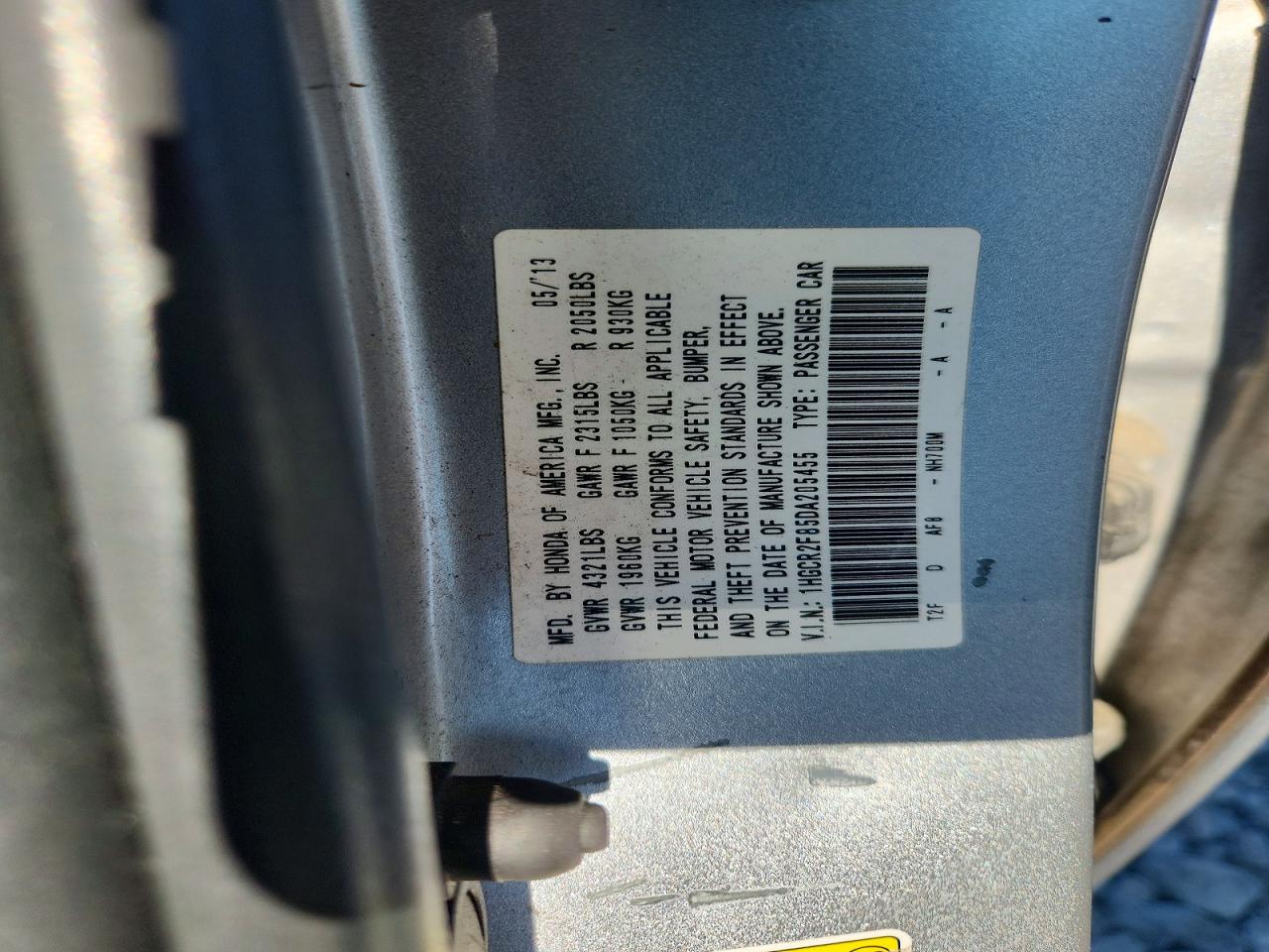 2013 HONDA ACCORD EXL photo 12