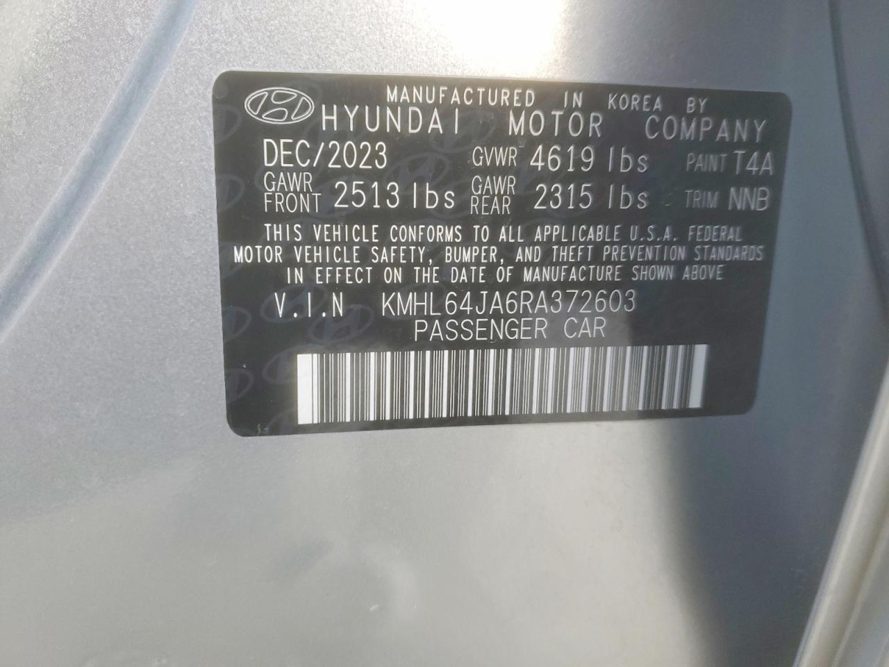2024 HYUNDAI SONATA SEL photo 13