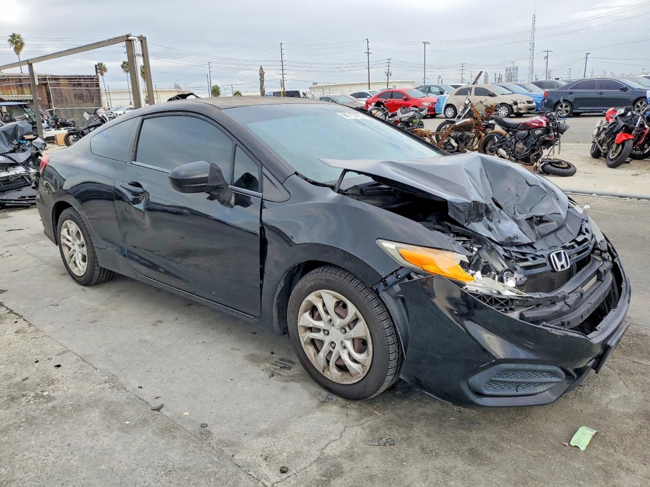 2015 HONDA CIVIC LX photo 4