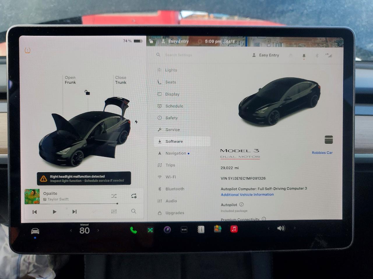 2021 TESLA MODEL 3 photo 9