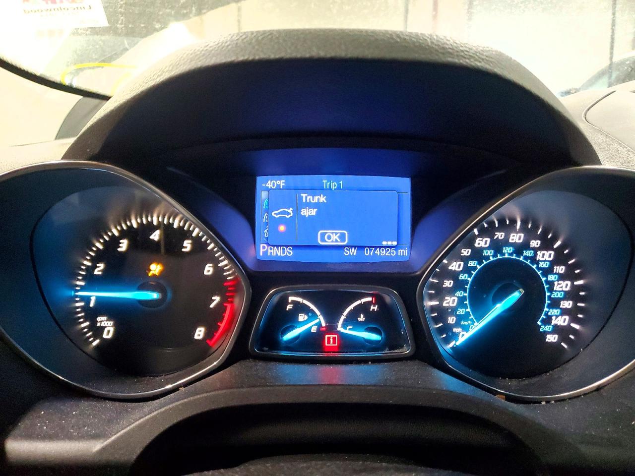 2013 FORD ESCAPE S photo 9