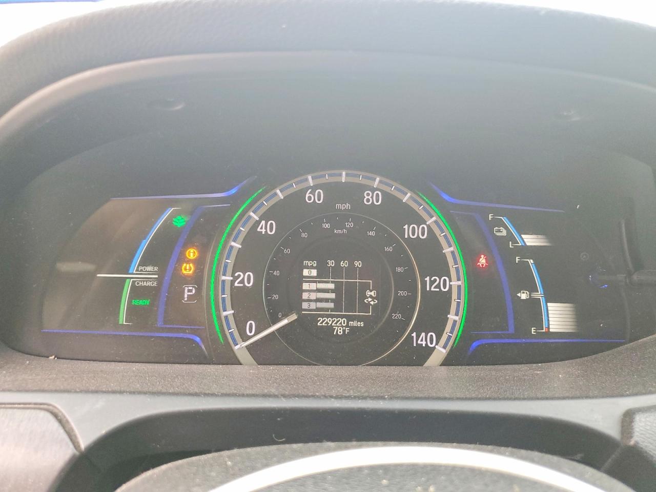 2014 HONDA ACCORD HYBRID EXL photo 9