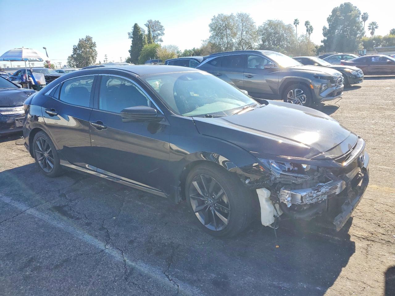 2020 HONDA CIVIC EX photo 4