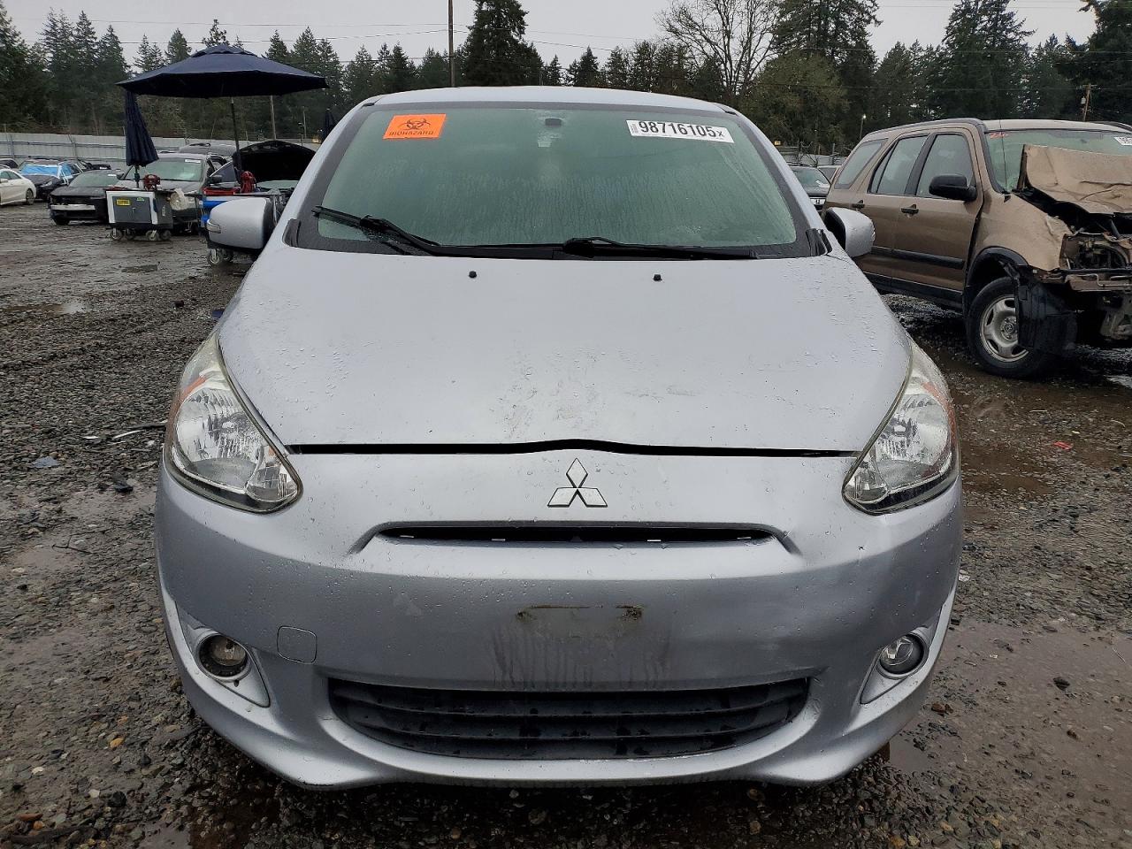 2015 MITSUBISHI MIRAGE ES photo 5