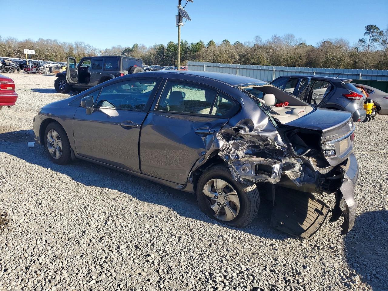 2015 HONDA CIVIC LX photo 2