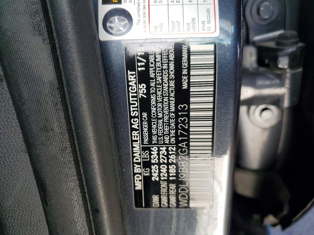 2016 MERCEDES-BENZ CLS 550 4MATIC photo 12