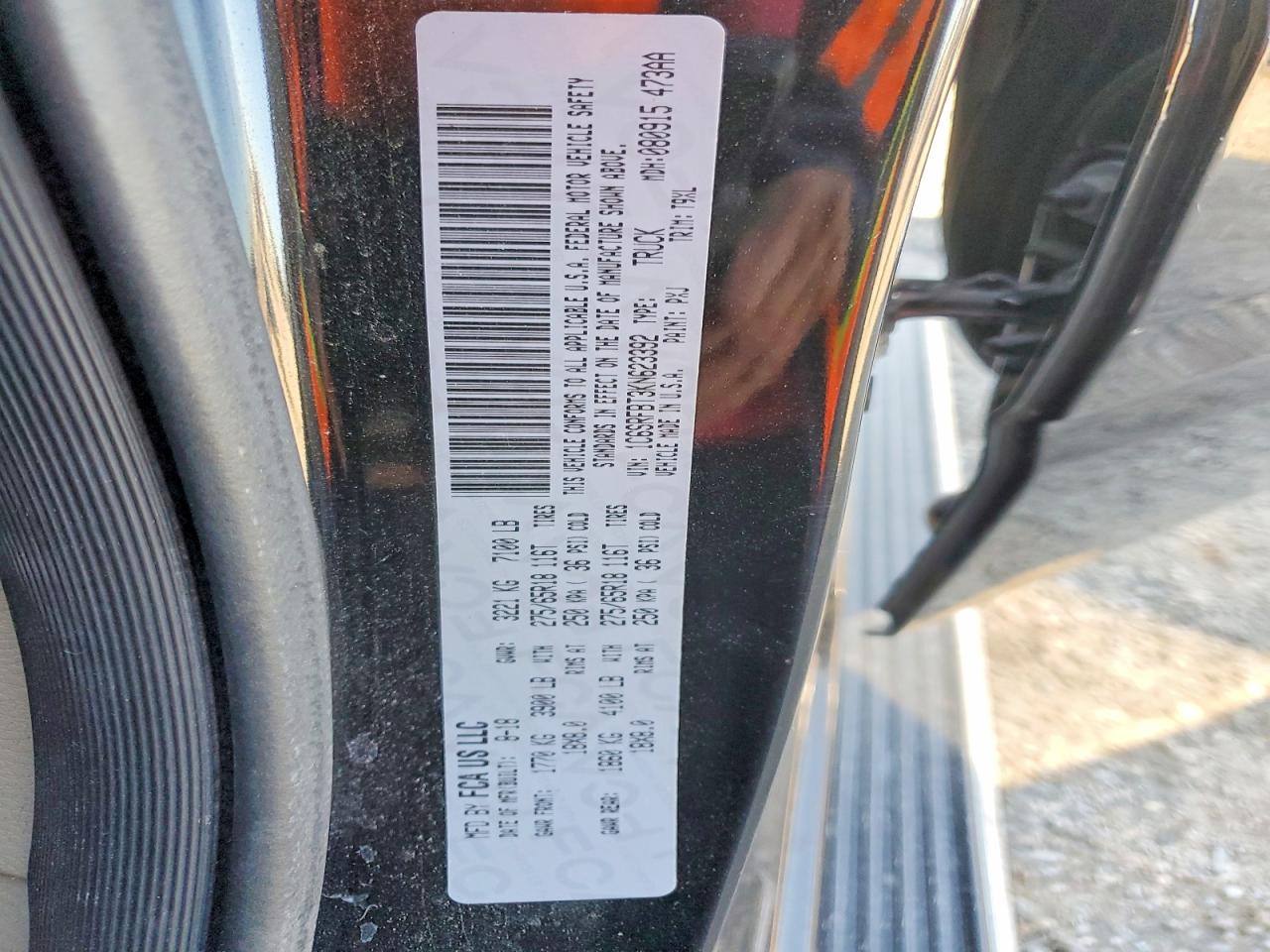 2019 RAM 1500 BIG HORN/LONE STAR photo 12
