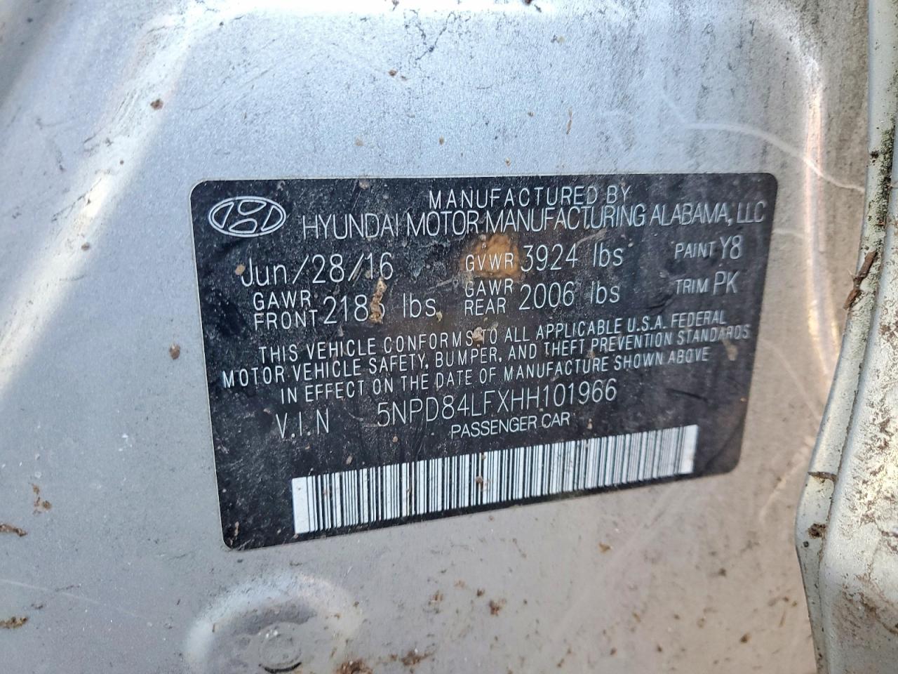 2017 HYUNDAI ELANTRA SE photo 13