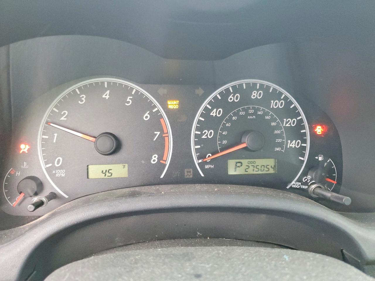 2009 TOYOTA COROLLA BASE photo 9