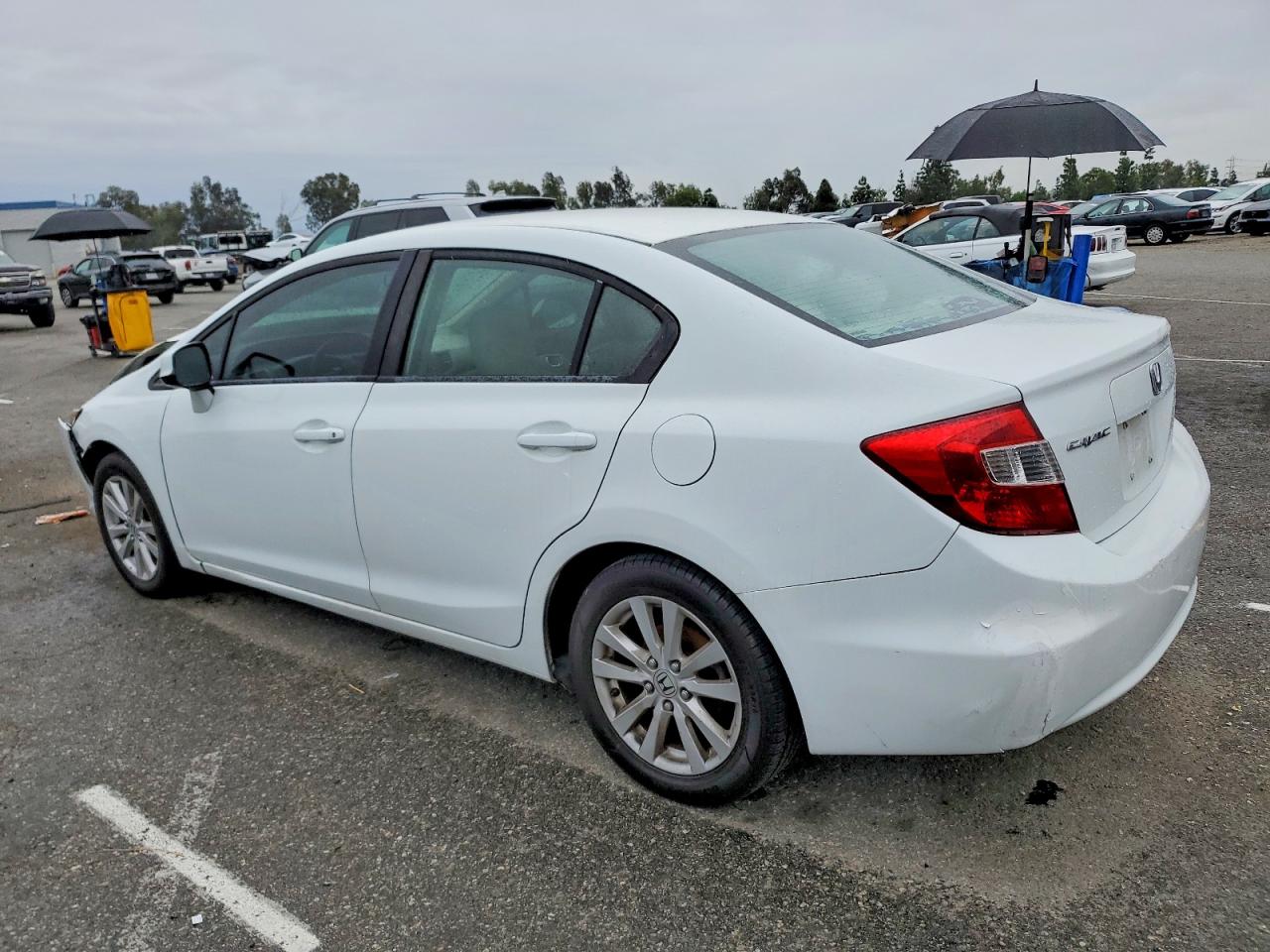 2012 HONDA CIVIC EX photo 2