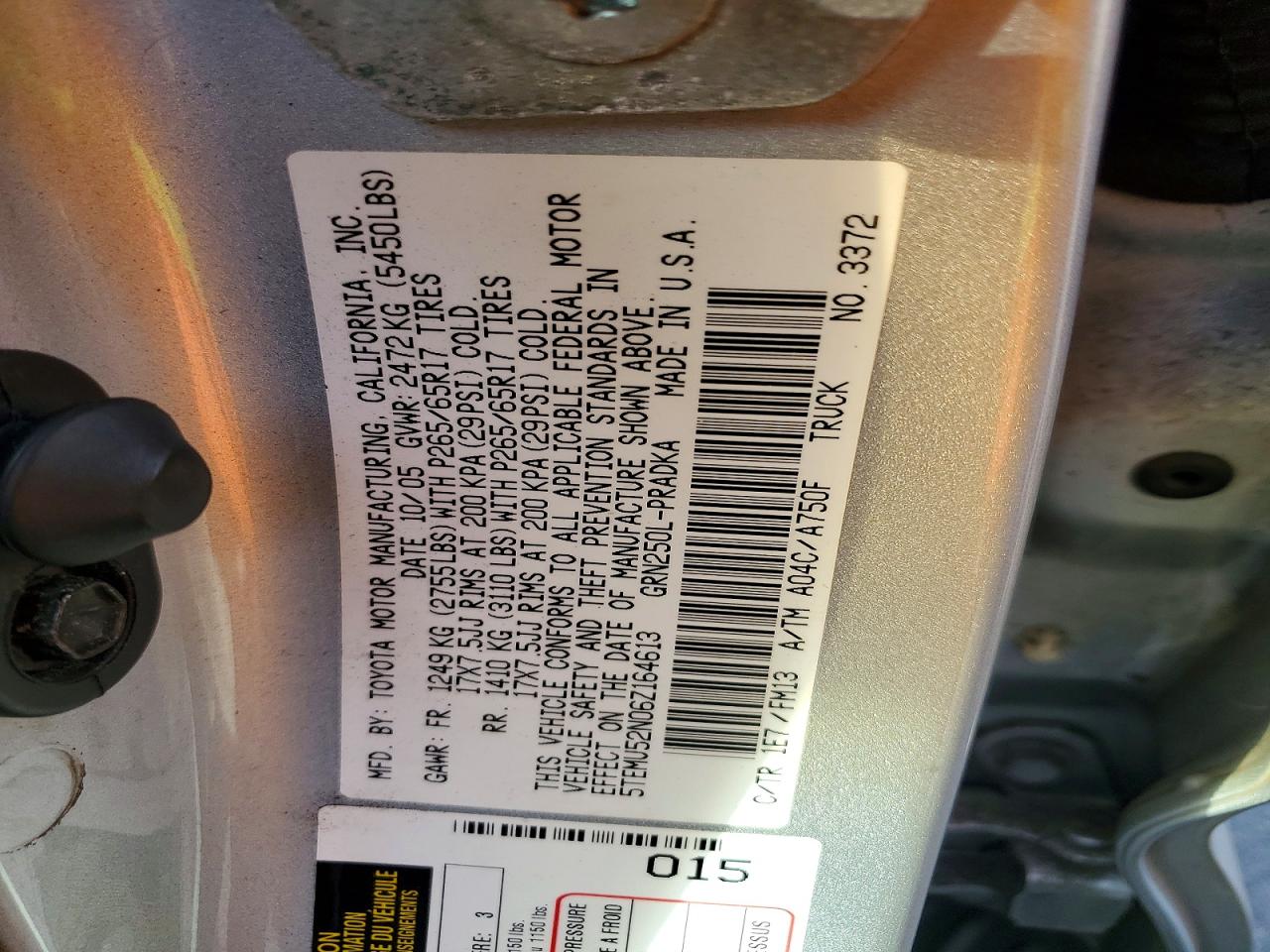 2006 TOYOTA TACOMA DOUBLE CAB LONG BED photo 34