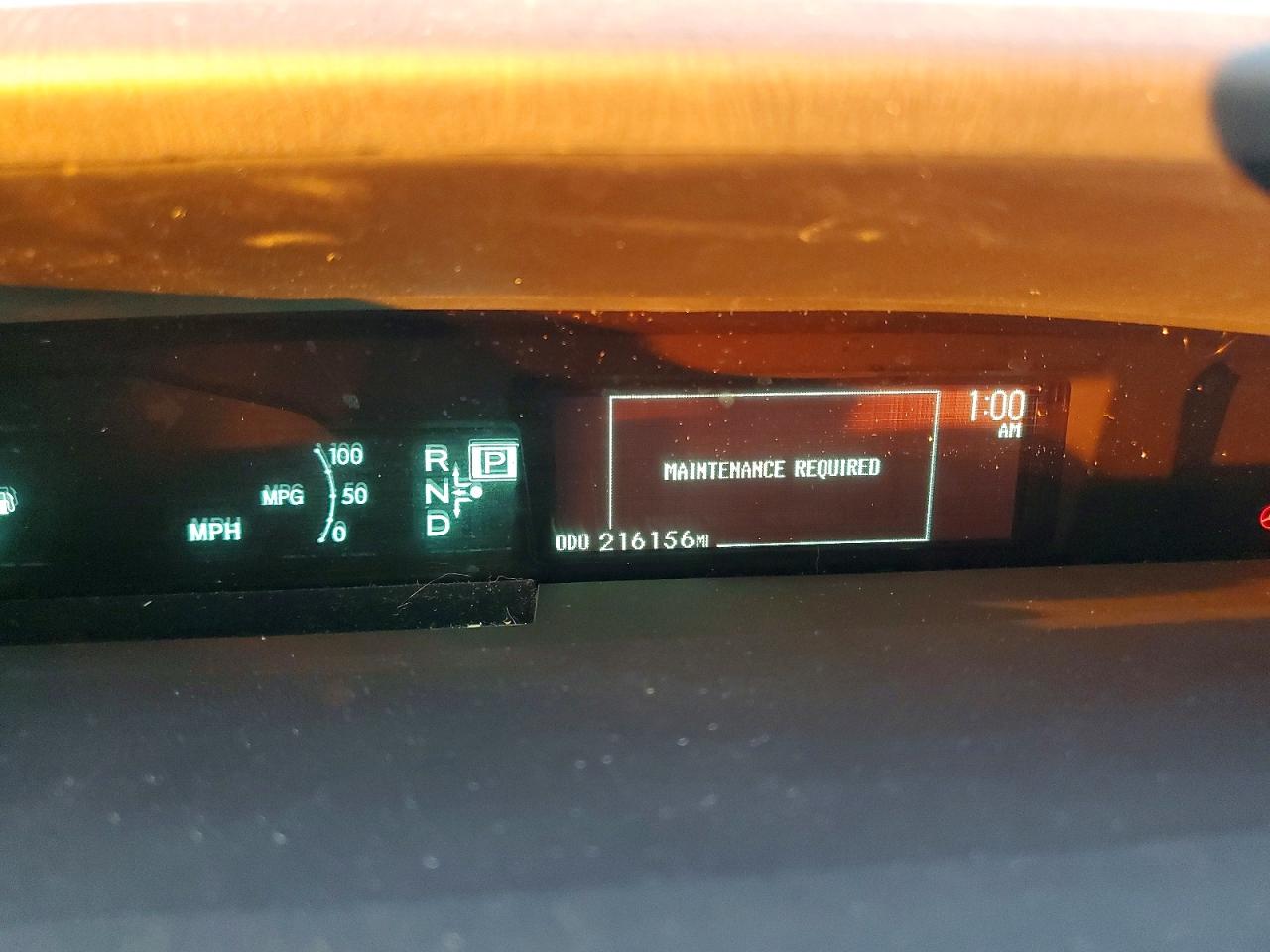 2013 TOYOTA PRIUS photo 9