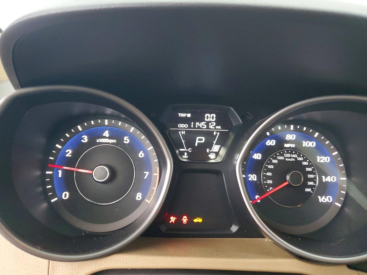 2012 HYUNDAI ELANTRA GLS photo 9