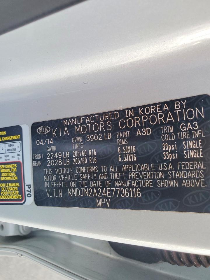 2014 KIA SOUL photo 12