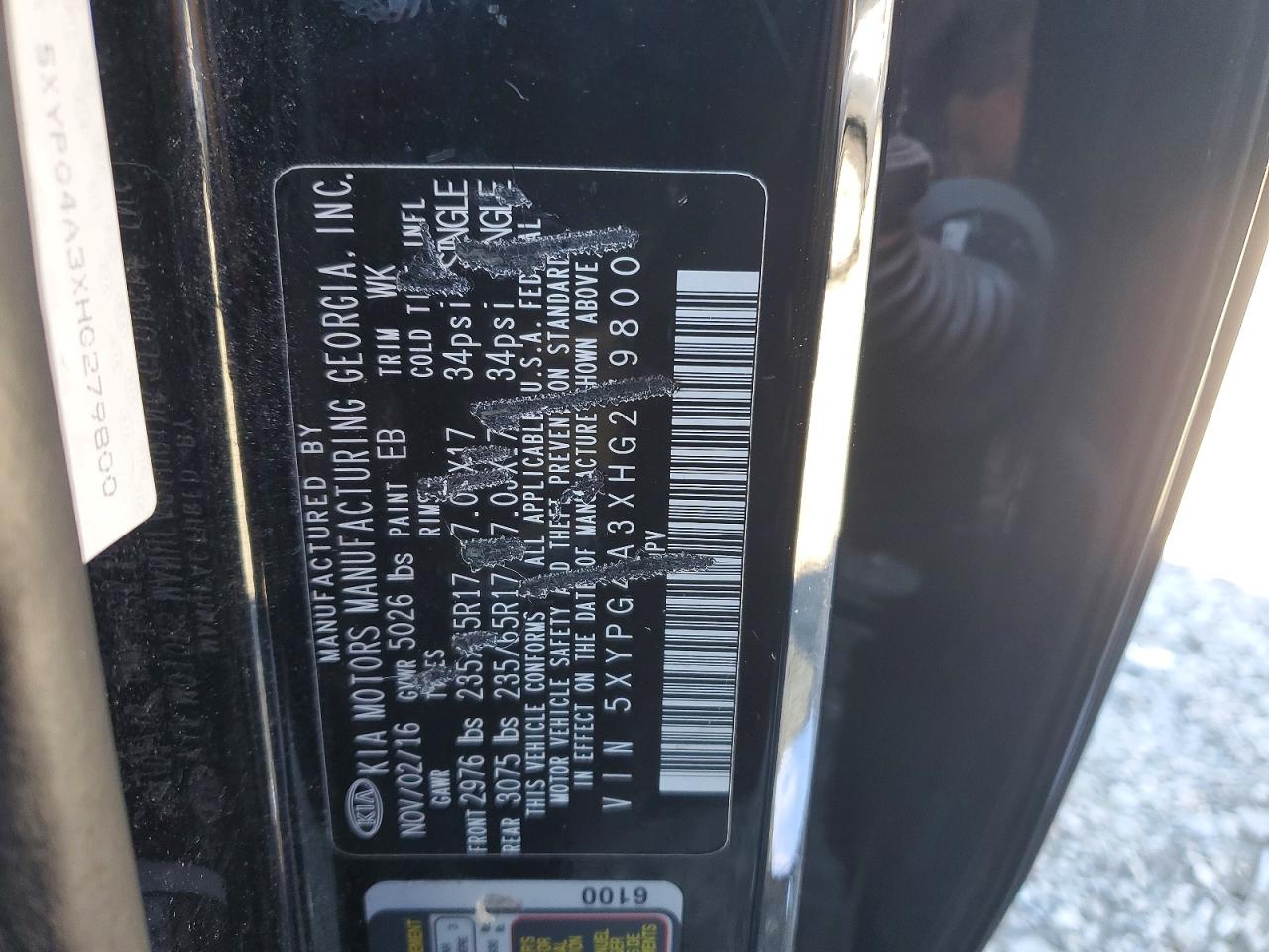 2017 KIA SORENTO LX photo 13