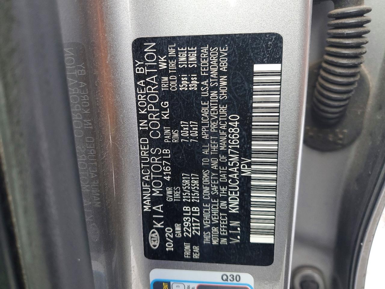 2021 KIA SELTOS S photo 13